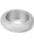 Brazed Diamond Grinding Wheel 7.3cm for Stone Marble Ceramic Dry or Wet Use with Angle Grinder, heavy duty edging abrasive.