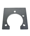 Square steel mounting plate for Go Kart Live Axle Bearing Kit 1 1/4 Inch 3 Hole Design Fits Go Karts Mini Bikes Trikes Off Road ATVs