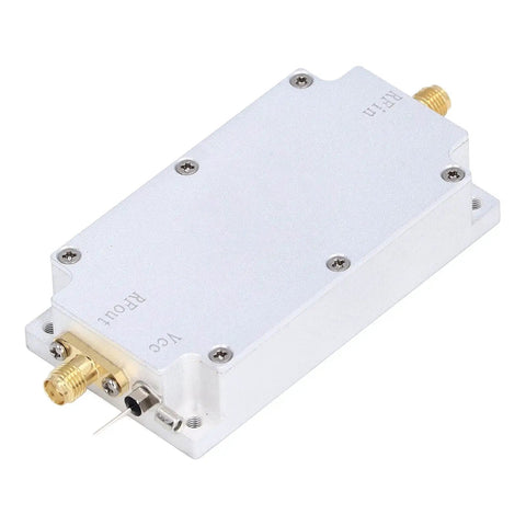Programmable Power Signal Conditioner Featuring Forty Db Gain And Heavy Duty Aluminum Alloy Housing For Rock Solid Transmission Optimization And Top Shelf Performance And Hassle Free Calibration, compact design.