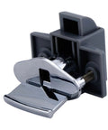 Push Button Latch Zinc Alloy Drawer Lock Accessory For Cabinets And Cupboards Keyless Cupboard Lock