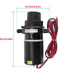 12V Motor Pump Assembly For Marine Electric Toilet Replacement Compatible With Jabsco 37010 Series And 74001 2460
