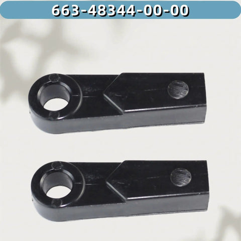 Outboard Remote Control Cable Ends Pair Replacement Connectors Fits 9.9HP 15HP 40HP 50HP Models Easy Install Direct Drop In