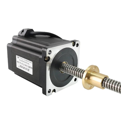 Premium Nema 34 Linear Lead Screw Stepper Motor Delivering Badass 8Nm Torque And 6.0A Current Rock Solid Build Ideal For Cnc Milling Machines Smooth Operating 500Mm Drive Shaft