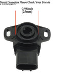 Throttle Position Sensor TPS 3131705 3140173 For Polaris Vehicles OE Replacement Fits Ranger 2006 2013, Ranger Crew 2011 2015, RZR 2012 2016, Sportsman 570 ACE Quad UTV, black plastic, 25mm