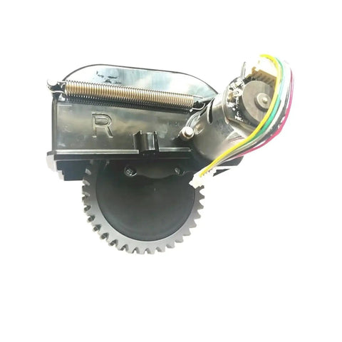 Right Wheel Motor Replacement For iLife V50 V55 Robot Vacuum, Easy Swap, Anti Tangling Wheel Groove Design For Pet Hair, Silent TPE Edge