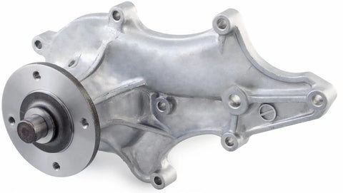 Front view of New Engine Water Pump With Gasket For Toyota 4Runner Celica Pickup OEM Grade Replacement showing metal construction.