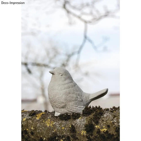 Bird Mold Latex Rubber Mold For Casting Reusable Flexible Casting Shell For Concrete Plaster Ceramic Powder Resin And More Pro Grade Detailed Bird Figures DIY Craft Mold on display outdoors.