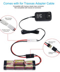 Go To All In One RC Battery Charger For NiMH And NiCd Packs 2S To 10S 7.2V To 12V With 800mA Or 500mA Output connectors diagram