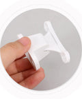 Stylish Universal Nylon RV Door Catch With Fixed Hook for Easy Setup and Secure Hold Inside Your Camper Or Motorhome Adds Sleek Modern Upgrade, held in hand.