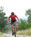 Cyclist using Single Sensing MTB Power Meter Pedal For Left Side, 100 Percent SPD Compatible, Bluetooth And ANT Plus Connectivity