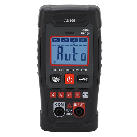 4000 Count Digital Multimeter With Backlit Display Auto Range Handheld Tester For AC And DC Voltage Measurement Voltage Meter