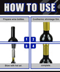Sharp Pvc Heat Shrink Wine Bottle Capsule Kit Featuring Five Vibrant Seal Wraps And Thirty Quality Cork Stoppers For Flawless Finish and bad ass homemade winemaking vibes that truly shine, how to use guide.