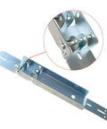 Heavy Duty 18 Inch Garage Door Operator Reinforcement Bracket Made From Galvanized Steel Top Panel Mount For Stabilizing And Repairing Garage Doors