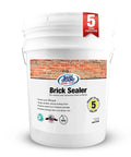 Built Tough Penetrating Brick Sealer And Mortar Waterproofer Blending Silane Siloxane Chemistry in 5-gallon bucket for masonry.
