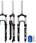 Beefy 26 Inch MTB Suspension Fork With 120Mm Travel And Crown Lockout, 28.6Mm Straight Steerer, 9Mm QR, 100Mm Hub Spacing displayed.