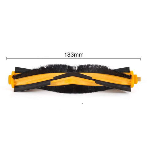Main roller from Universal Replacement Parts Kit For Deebot OZMO T8 T8 AIVI T5 And T8 Series Robot Vacuum, 183mm length