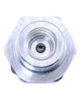 Plug In Air Conditioning Pressure Sensor Switch 4H0959126 for Audi VW Lamborghini, front view of metal sensor