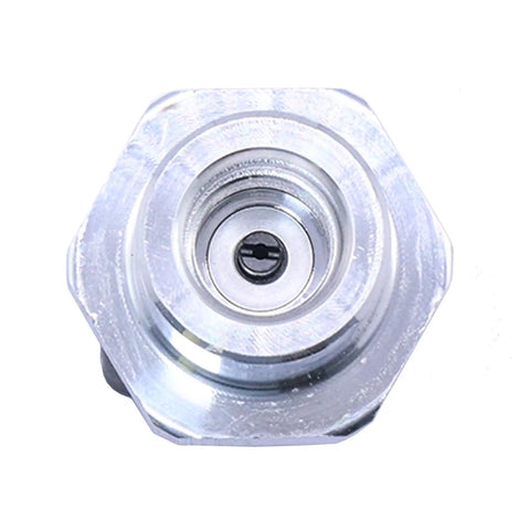 Plug In Air Conditioning Pressure Sensor Switch 4H0959126 for Audi VW Lamborghini, front view of metal sensor