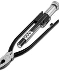 Reversible Safety Wire Twister Pliers For Aircraft And Auto Work Left And Right Twist Tool Automatic Metal Lock Stainless Steel Wire Cutter