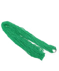Green nylon rope of Go To Outdoor Mesh Hammock With Nylon Rope, Single Size For Camping And Backyard Chill, Lightweight Portable Orange Hammock