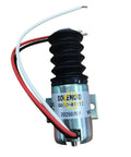 12 Volt Push Solenoid For Trombetta Systems Replacement 12V Shutoff Solenoid Aftermarket with wires and label Q610-A1V12