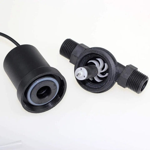 Top Notch DC 12V Solar Hot Water Heater Circulation Pump With Brushless Motor showing components for easy connection and operation.