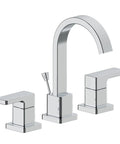 Karsen II Widespread Bathroom Faucet in Polished Chrome, Dual-Handle Design, 8.8 Inch Spread, Ceramic Disc Cartridge, 1.2 GPM Flow