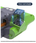 Fully Automatic Handheld Steel Strapping Machine With One Key Portable Electric Baler Kit Creating Strong Seals Without Tools, green