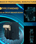 50 Amp 2 Pole Molded Case Circuit Breaker Plug In Type For OEM Load Centers 10kA 120 240 Volt Thermal Magnetic Protection