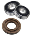 Heavy Duty Front Load Washing Machine Bearing Kit With Durable Rubber Tub Seal And Precision Steel Rollers, including steel rollers and rubber seal.