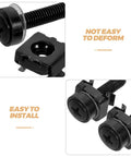 50 Pack Computer Case Screws M5x25 For Square Hole Server Racks Cage Nuts And Mounting Hardware Kit, close-up view