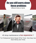 Image showing car dents with question about repair costs, highlighting need for High Precision Electromagnetic Induction Dent Repair System for Cars.