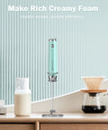 Rechargeable Milk Frother Holder And Whisk Rod In Silver - Super Handy Accessory That Fits MMF-BX07, MMF-BX07-L, MMF-BX07-A, And MHMF06