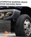 15-Piece Stainless Steel Bumper Repair Mesh Kit For Welding And Reinforcement shown for car bumper fix