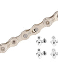5 Pack Universal Bicycle Chain Master Link Connectors for 6 7 8 Speed Chains Quick Master Link Tool Beefy Heavy Duty Silver Finish