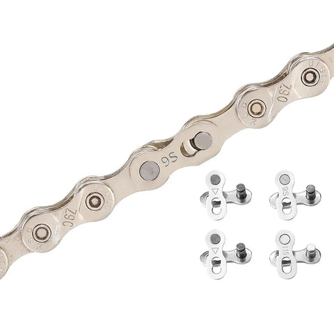 5 Pack Universal Bicycle Chain Master Link Connectors for 6 7 8 Speed Chains Quick Master Link Tool Beefy Heavy Duty Silver Finish