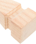 Solid Wood Furniture Legs Four Pack Square Carved Replacement Feet for Tables Cabinets and Sofas Easy Install Sweet Upgrade Durable Sturdy