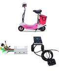 Slick Color Screen LCD Dashboard Upgrade Kit With 350W Brushless Controller for Electric Scooters, Real Time Riding Data