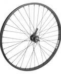 Rear 26 Inch Wheel Set 26x1.75 To 2.125, 36H, 14G Black Spokes, 110mm KT Coaster Brake Hub, Bolt-On Rim For Weinmann 519, Aluminum Rim, Black Finish