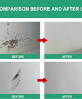 Comparison of wall damage before and after using Fast Drying Wall Repair Paste With Scraper For All Surfaces Waterproof Crack Resistant Spackle