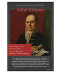 Seven Founding Fathers Classroom Poster Set for K 12, 12 x 18 Inch Social Studies Learning Materials, John Adams portrait