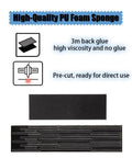Snag These Pre Cut Light Seal Foam Strips To Fix Vintage Camera Leaks. Self Adhesive Light Proof Sponge Kit shown with pre-cut PU foam.