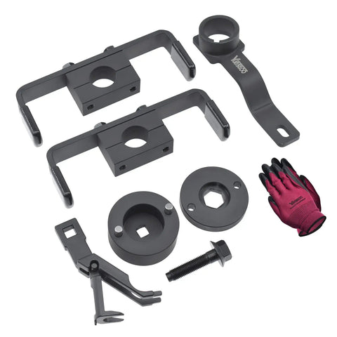 Ford Engine Timing Tool Kit For 4.6L 5.4L 6.8L 2 Valve And 4 Valve V8 Engines With Valve Spring Compressor Tool display