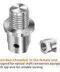 Lathe Headstock Spindle Adapter Converts Five Eighths Inch Shopsmith Internal Thread To One Inch Eight TPI External Thread Display