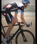 Cyclist using Road Bike Carbon Fork 700C Rigid Front Fork For Rim Brake V Brake 1-1/8 Inch Straight Steerer Old Length 100mm QR 9mm.