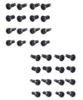 Replacement Security Screws Kit For Video Doorbell 2 Pro 3 Ring Stainless Steel 32 Pieces shown with eight sets on white background