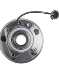 Top view of Rear Wheel Bearing And Hub Assembly For 2010 2017 Chevy Equinox And 2010 2017 GMC Terrain 5 Stud Hub With ABS Direct Replacement