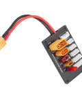 Parallel Charging Board Adapter For 2S To 6S LiPo Batteries For RC Drones And FPV Gear, durable ABS, multiple plug options.