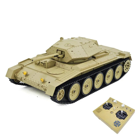 RC British Crusader Tank 1/16 Scale With Metal Upgrades And 2.4G Infrared Battle Realistic Recoil And Sound Heavy Duty Metal Tracks