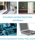 Kick Those Stubborn Drafts With Heavy Duty Foam Seal Tape For Doors And Windows Soundproof Weather Stripping Single Sided Cushioned Gap Filler Blocks Chill Air And Hiss 3 8 By 3 16 2 Rolls used on sliding doors and windows to prevent air leaks.